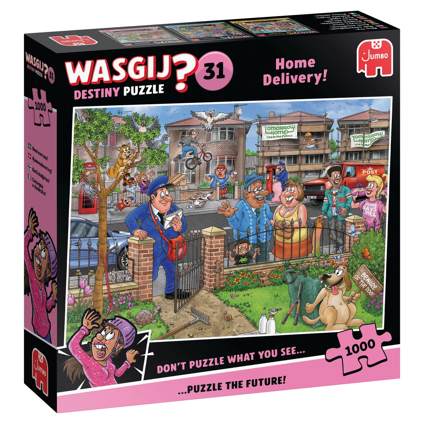 Pusle "Wasgij Destiny 31 - Home Delivery!" 1000 tk