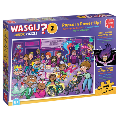 Pusle "Wasgij Junior 2 - Popcorn Power-Up!" 240 tk