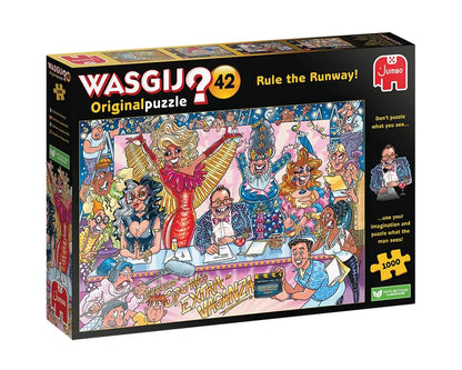 Pusle "Wasgij Original 42: Rule the Runway" 1000 tk-108 Jigsaw Puzzles-Brain Games OÜ