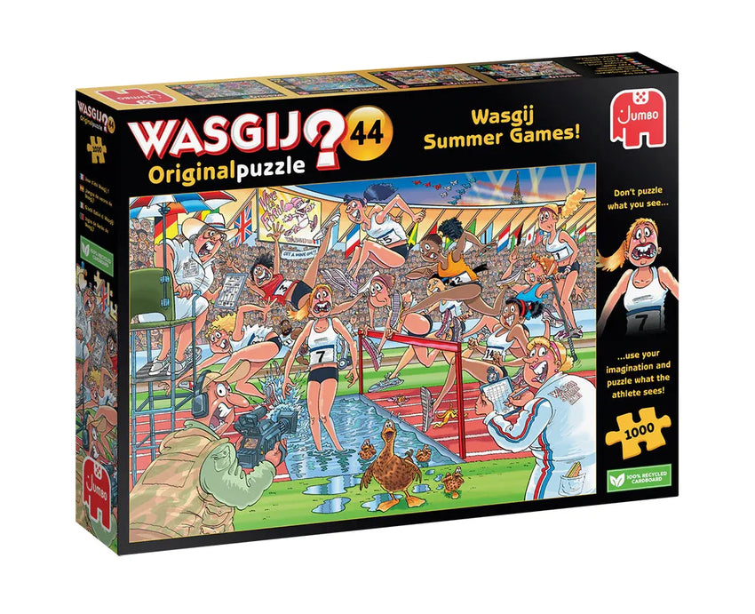 Pusle "Wasgij Original 44 Summer Games" 1000 tk-108 Jigsaw Puzzles-Brain Games OÜ