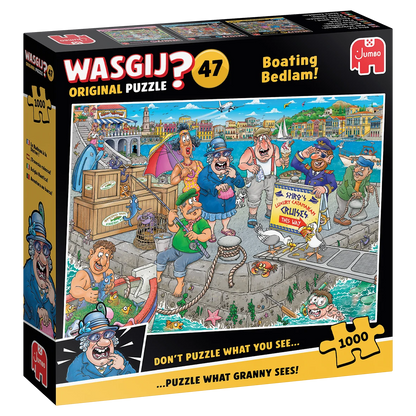Pusle "Wasgij Original 47 - Boating Bedlam!" 1000 tk