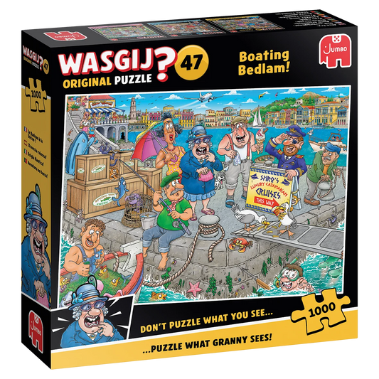 Pusle "Wasgij Original 47 - Boating Bedlam!" 1000 tk