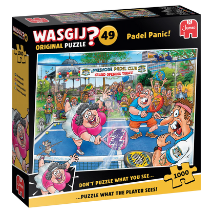 Pusle "Wasgij Original 49 - Padel Panic!" 1000 tk