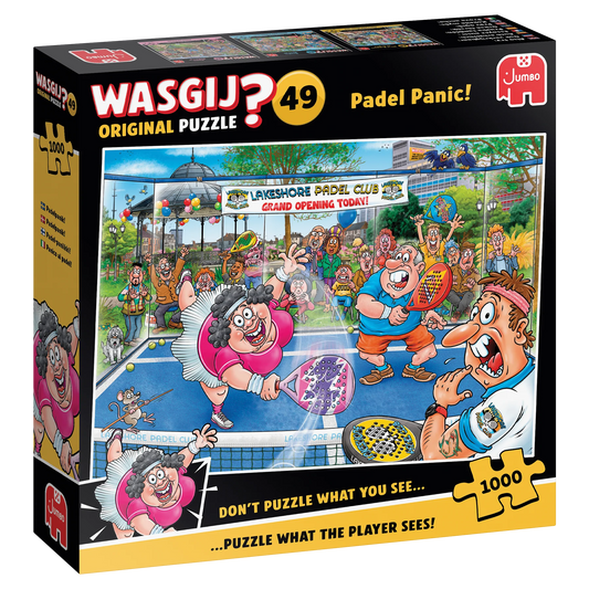 Pusle "Wasgij Original 49 - Padel Panic!" 1000 tk