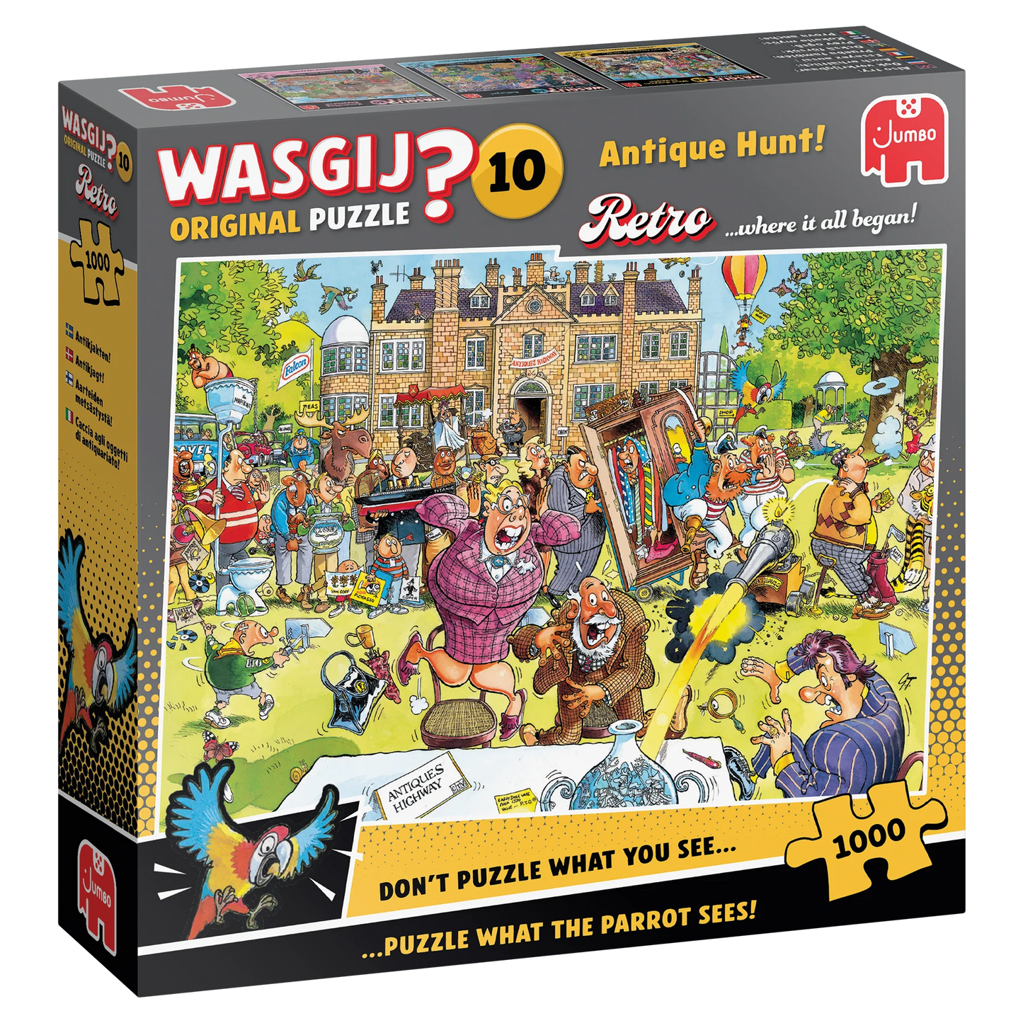 Pusle "Wasgij Retro Original 10 - Antique Hunt!" 1000 tk