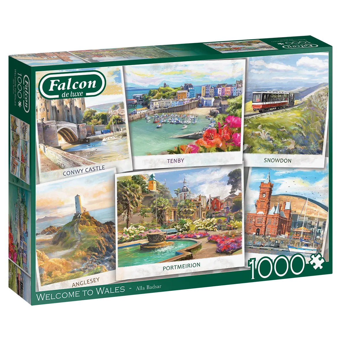 Pusle "Welcome to Wales" 1000 tk-108 Jigsaw Puzzles-Brain Games OÜ