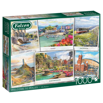 Pusle "Welcome to Wales" 1000 tk-108 Jigsaw Puzzles-Brain Games OÜ