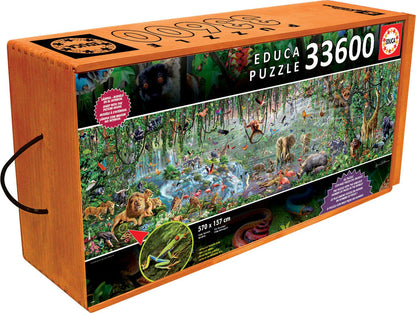 Pusle "Wild life" 33600 tk-w008 WHSX Jigsaw Puzzles-Brain Games OÜ