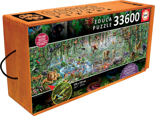 Pusle "Wild life" 33600 tk-w008 WHSX Jigsaw Puzzles-Brain Games OÜ