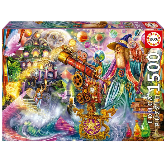 Pusle "Wizard spell" 1500 tk-w008 WHSX Jigsaw Puzzles-Brain Games OÜ