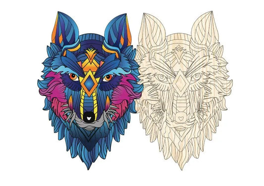 Pusle "Wolf" 2 in 1, 180 tk-111 Creativity & Brain Teasers-Brain Games OÜ