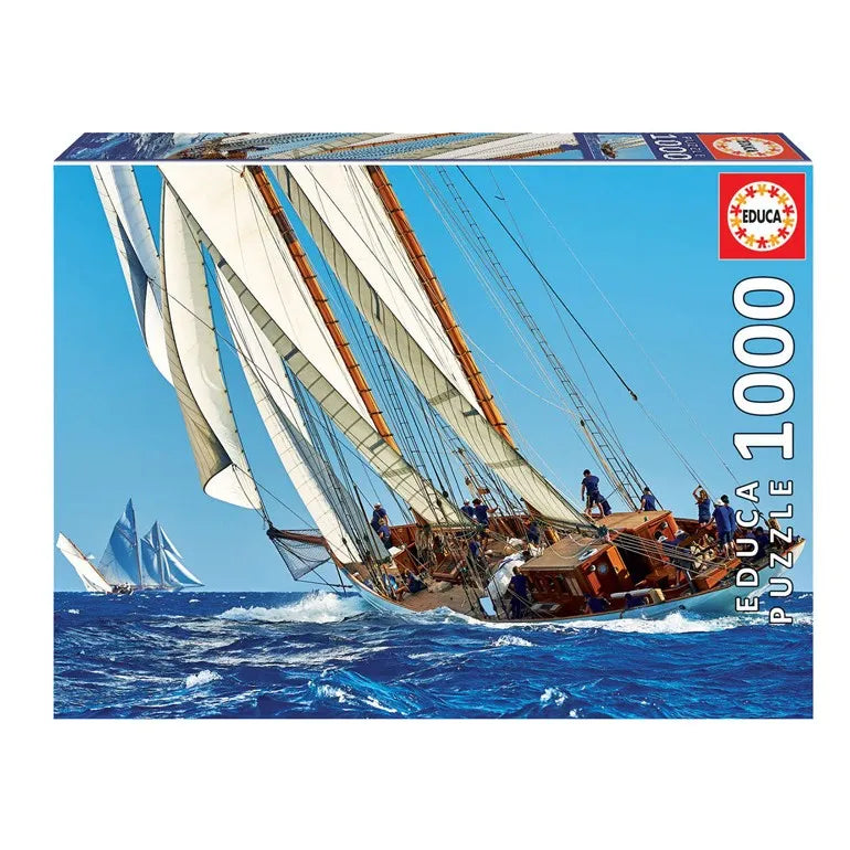 Pusle "Yacht" 1000 tk-w008 WHSX Jigsaw Puzzles-Brain Games OÜ