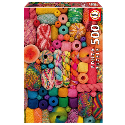 Pusle "Yarn" 500 tk-W008 - Jigsaw Puzzles-Brain Games OÜ