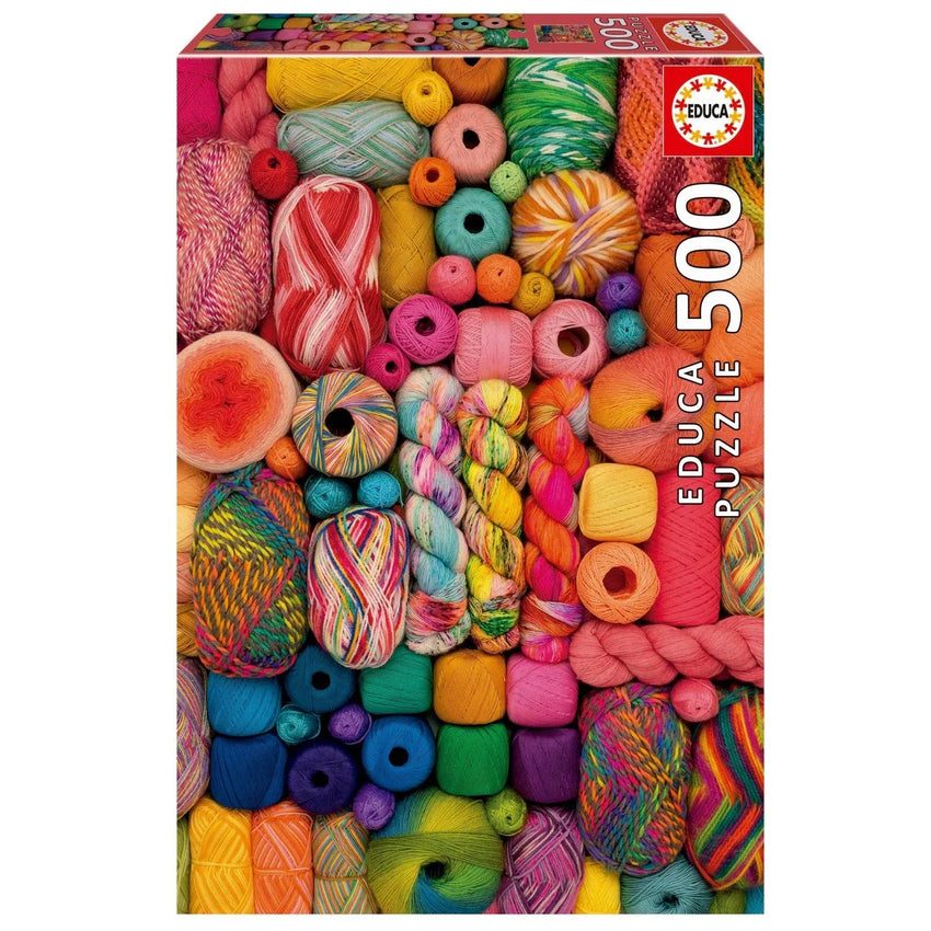 Pusle "Yarn" 500 tk-W008 - Jigsaw Puzzles-Brain Games OÜ