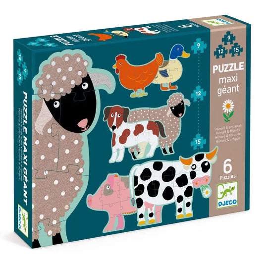 Puslekomplekt "Honore & friends"-010 Toys-Brain Games OÜ