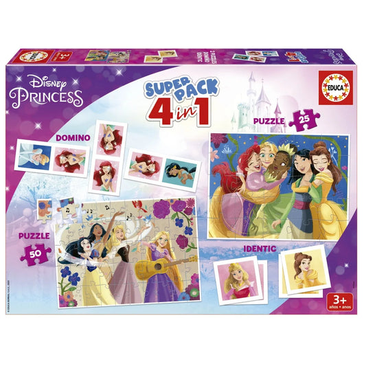 Puslekomplekt "Superpack Disney Princess"-w008 WHSX Jigsaw Puzzles-Brain Games OÜ
