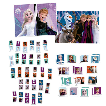 Puslekomplekt "Superpack Frozen"-w008 WHSX Jigsaw Puzzles-Brain Games OÜ