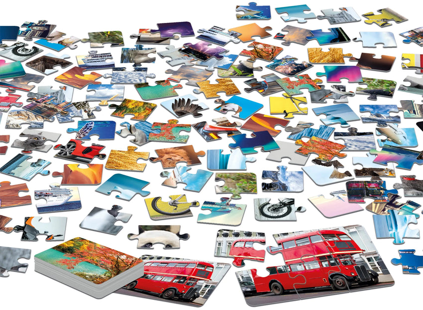 Puslemäng "3,2,1… GO! Challenge"-w008 WHSX Jigsaw Puzzles-Brain Games OÜ