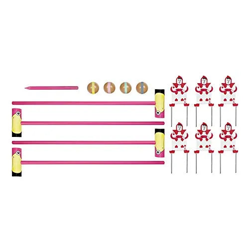 Queen of Hearts Flamingo Croquet-w007 WHSX Outdoor Games-Brain Games OÜ