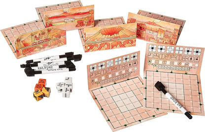 Railroad Ink: Blazing Red Edition-101 Board / Card Games-Brain Games OÜ