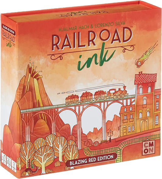 Railroad Ink: Blazing Red Edition-101 Board / Card Games-Brain Games OÜ