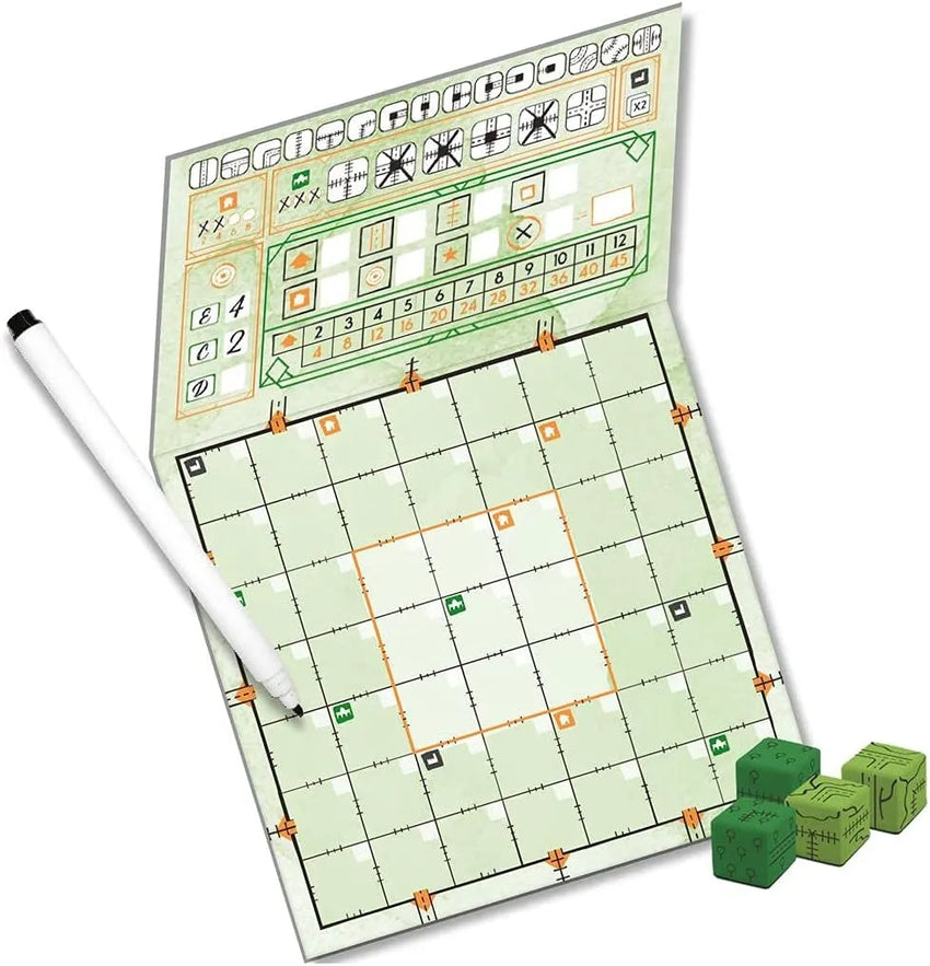 Railroad Ink Challenge: Lush Green Edition-101 Board / Card Games-Brain Games OÜ