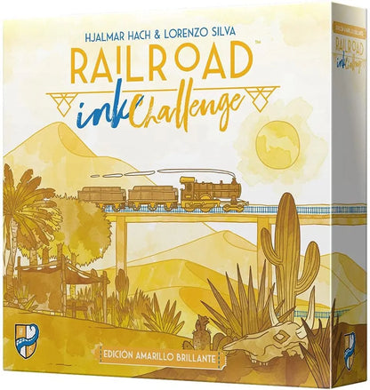 Railroad Ink Challenge: Shining Yellow Edition-101 Board / Card Games-Brain Games OÜ
