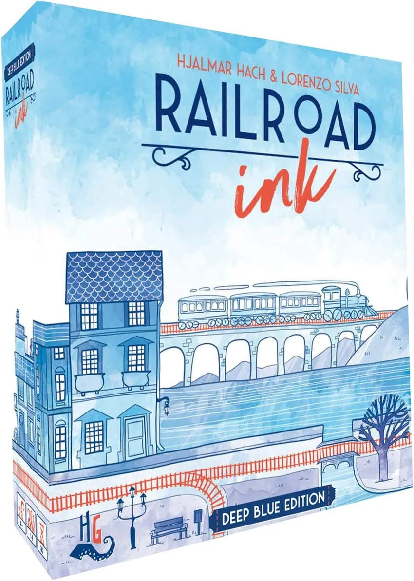 Railroad Ink: Deep Blue Edition-101 Board / Card Games-Brain Games OÜ