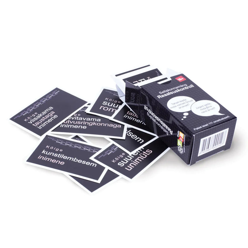 Reaalsuskontroll-101 Board / Card Games-Brain Games OÜ