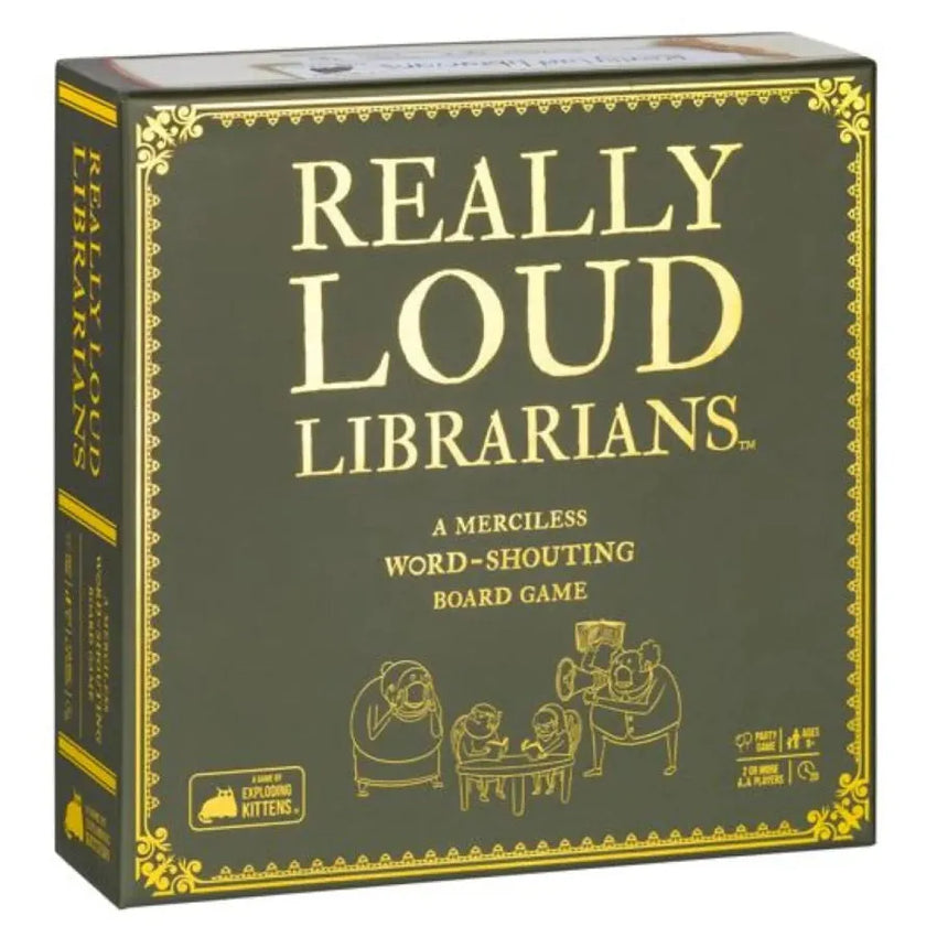 Really Loud Librarians-w001 WHSX Board / Card Games-Brain Games OÜ