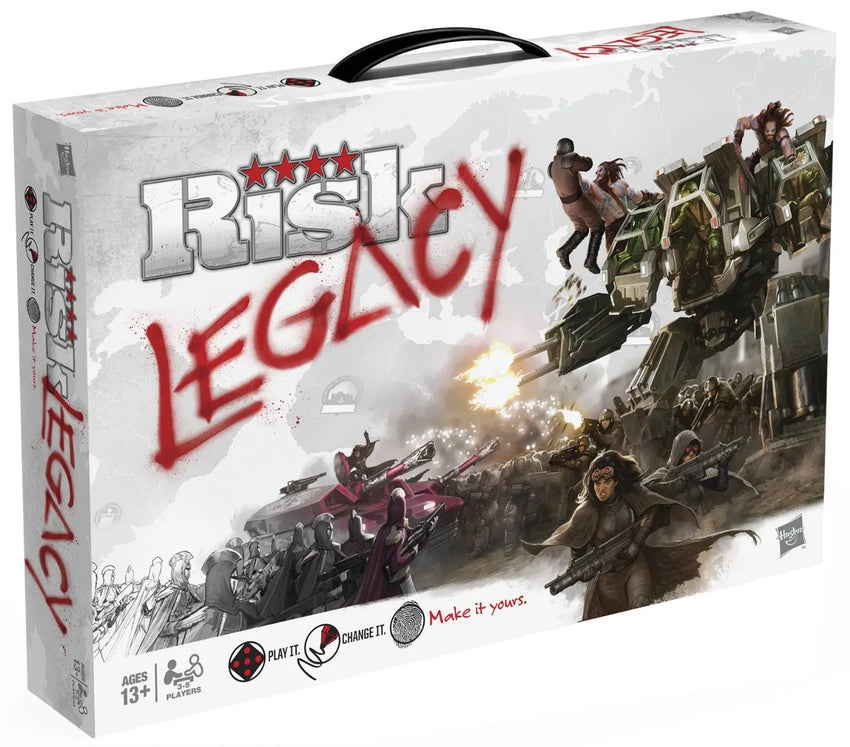 Risk: Legacy-001 Board / Card Games-Brain Games OÜ