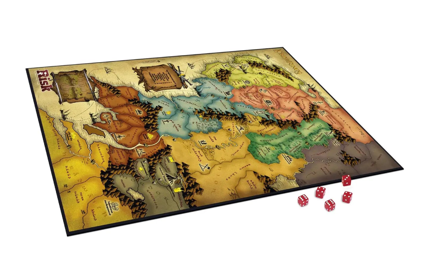 Risk Lord of the Rings-101 Board / Card Games-Brain Games OÜ