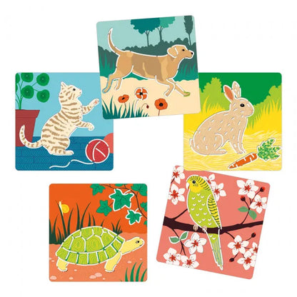Šabloonid "Cute companions"-001 Board / Card Games-Brain Games OÜ