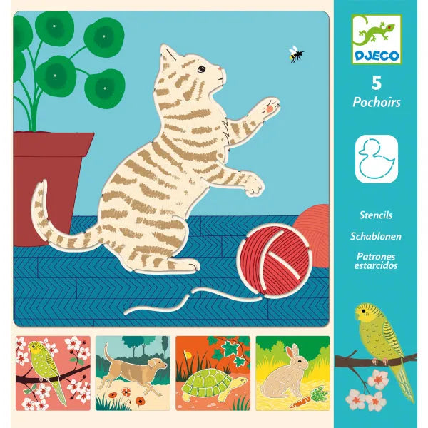 Šabloonid "Cute companions"-001 Board / Card Games-Brain Games OÜ