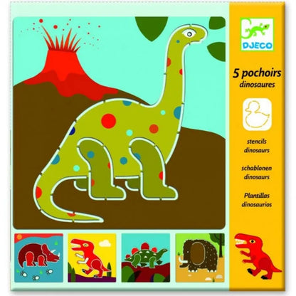 Šabloonid "Dinosaurs"-010 Toys-Brain Games OÜ
