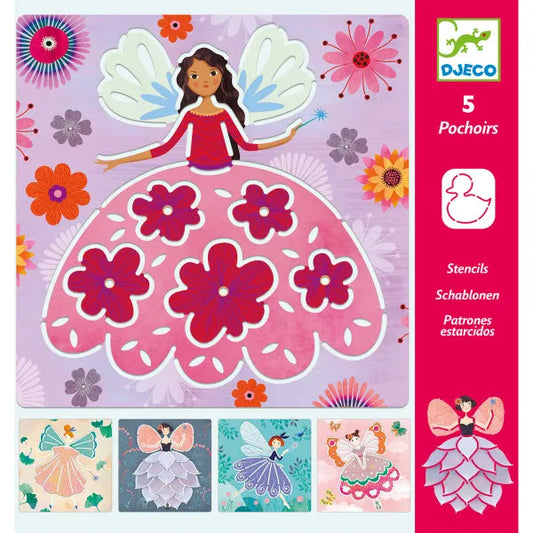 Šabloonid "Fairies"-Lastemängud-Brain Games OÜ