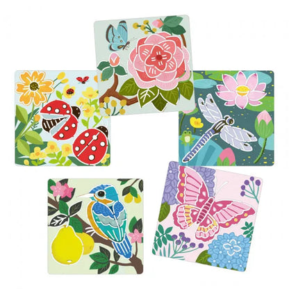 Šabloonid "Garden wings"-001 Board / Card Games-Brain Games OÜ