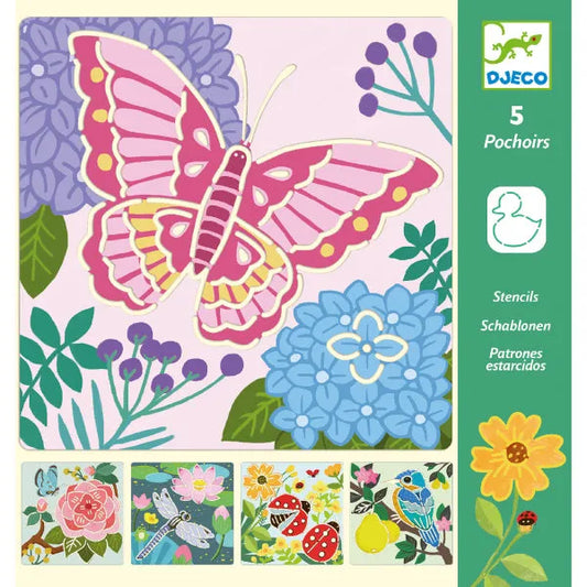 Šabloonid "Garden wings"-001 Board / Card Games-Brain Games OÜ