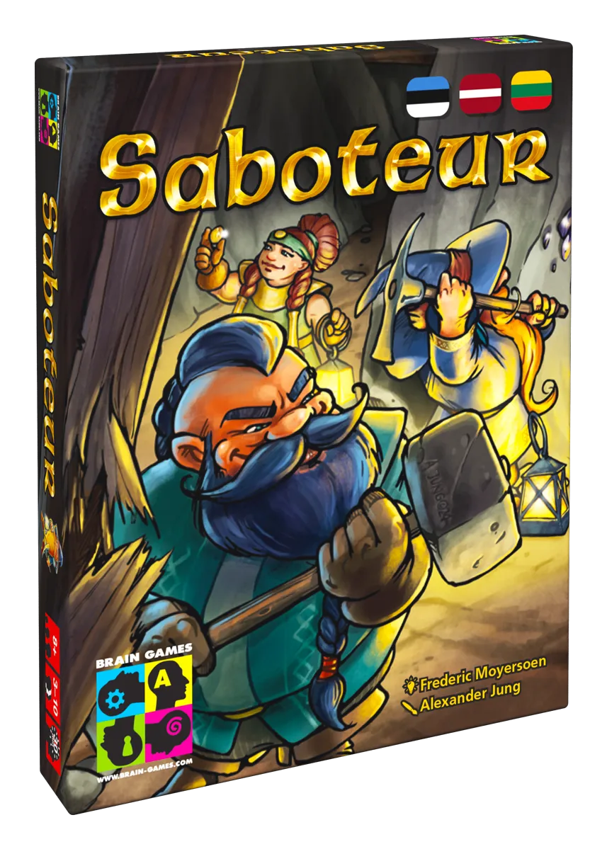 Saboteur-w101 WHS Board / Card Games-Brain Games OÜ