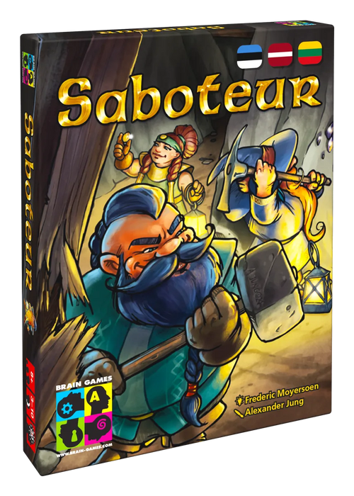 Saboteur-w101 WHS Board / Card Games-Brain Games OÜ