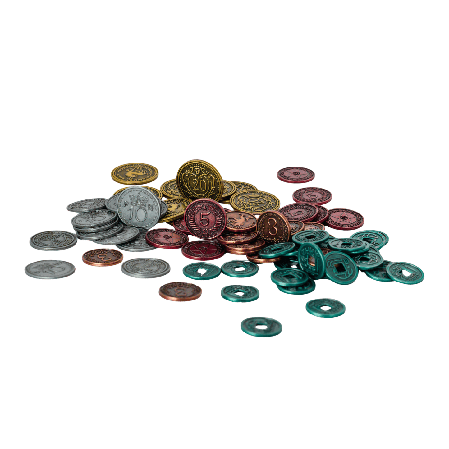 Scythe & Expeditions Metal Coins-101 Board / Card Games-Brain Games OÜ