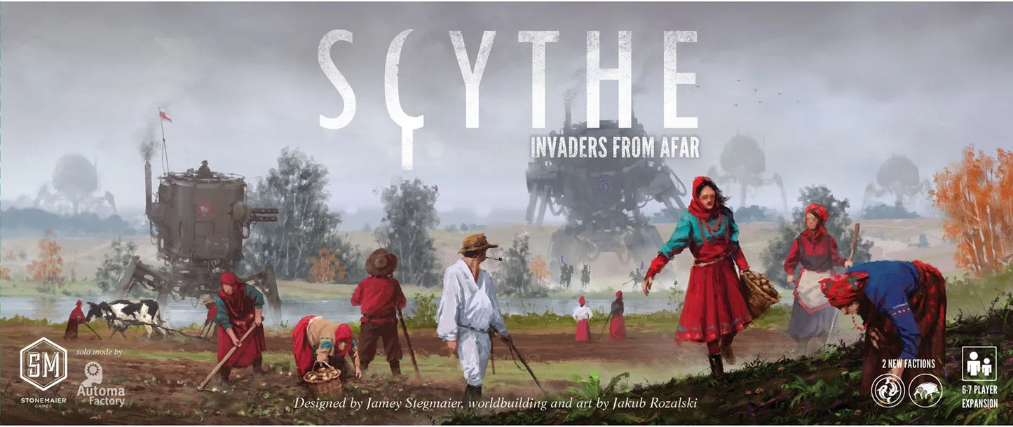 Scythe: Invaders from Afar-101 Board / Card Games-Brain Games OÜ