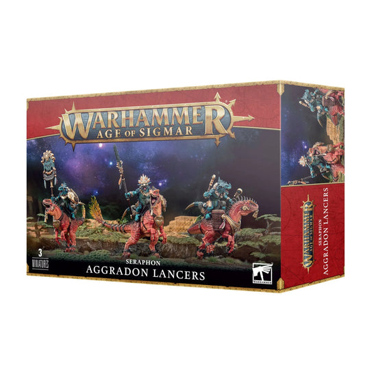 Seraphon: Aggradon Lancers-003 Miniature Gaming-Brain Games OÜ