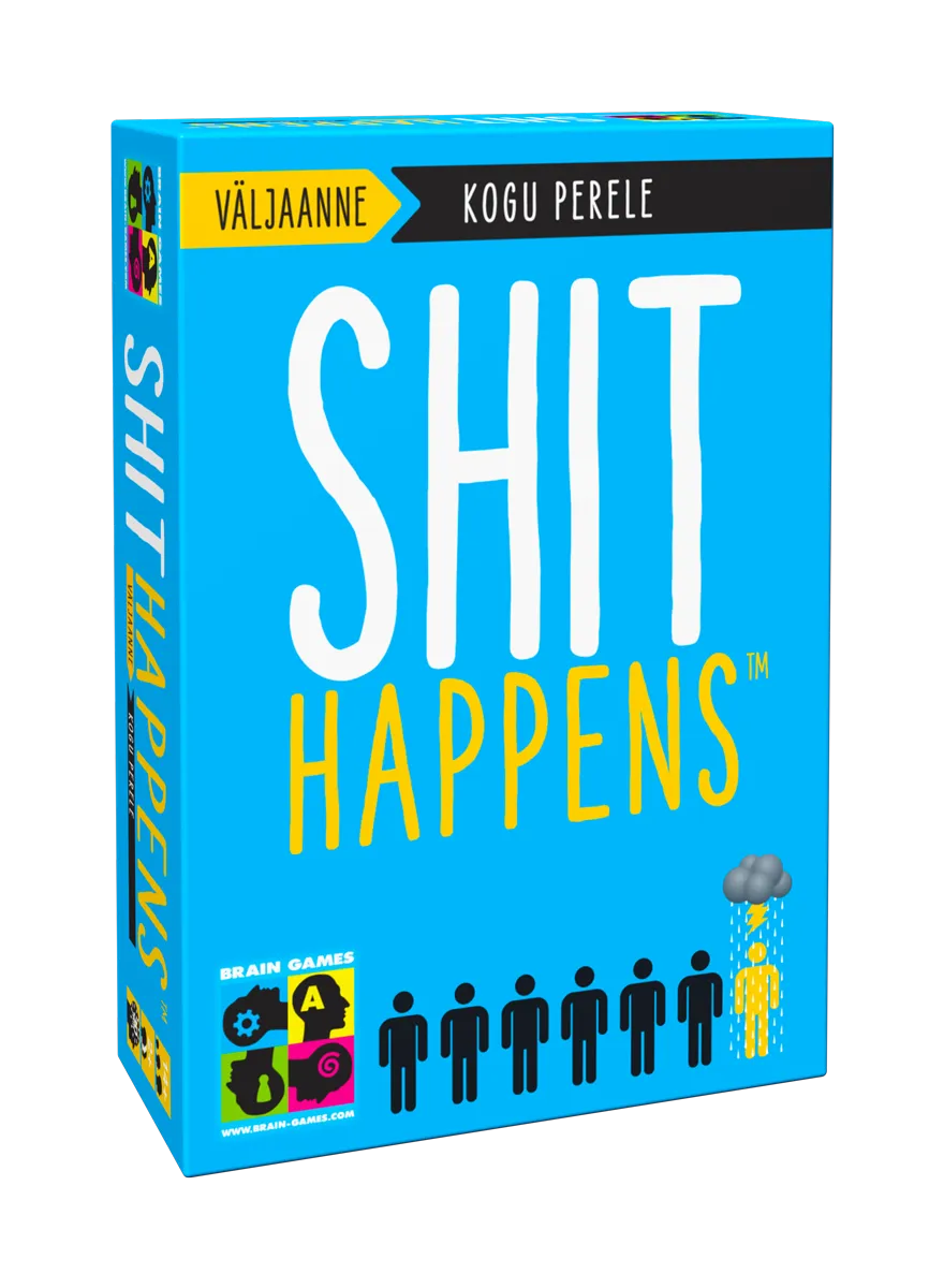 Shit Happens: Väljaanne kogu perele-w101 WHS Board / Card Games-Brain Games OÜ