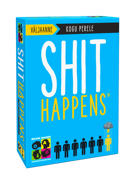 Shit Happens: Väljaanne kogu perele-w101 WHS Board / Card Games-Brain Games OÜ