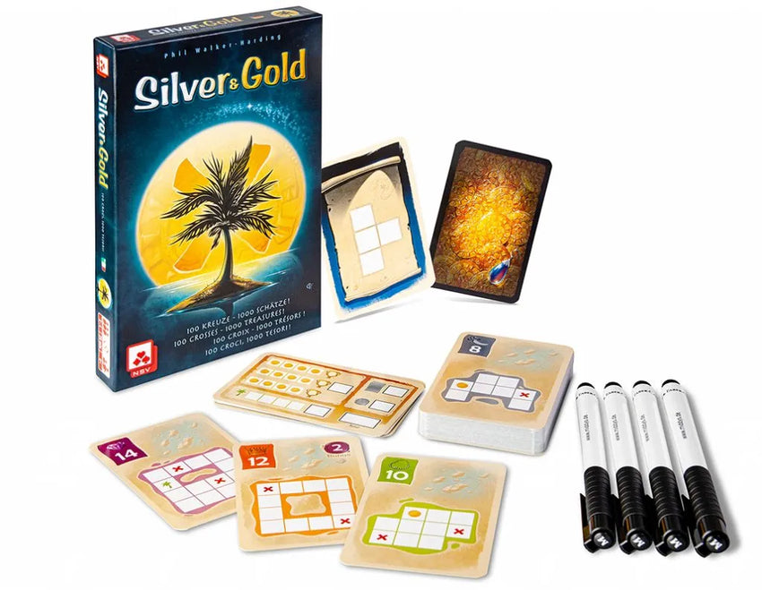 Silver & Gold-101 Board / Card Games-Brain Games OÜ