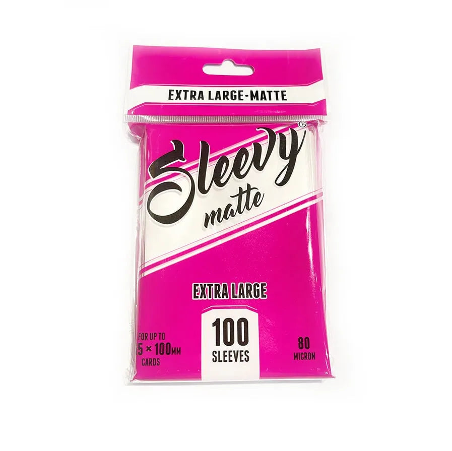 Sleevy kaitsekiled: Extra Large - 65 x 100 mm Matte-104 Accessories-Brain Games OÜ