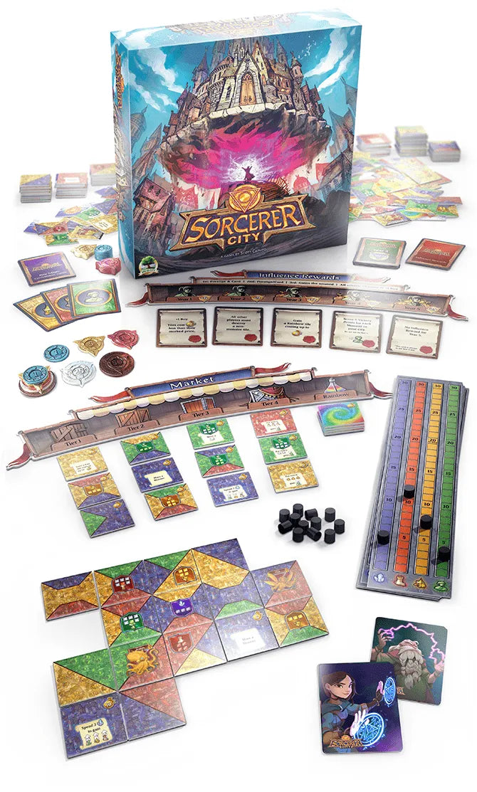 Sorcerer City-001 Board / Card Games-Brain Games OÜ