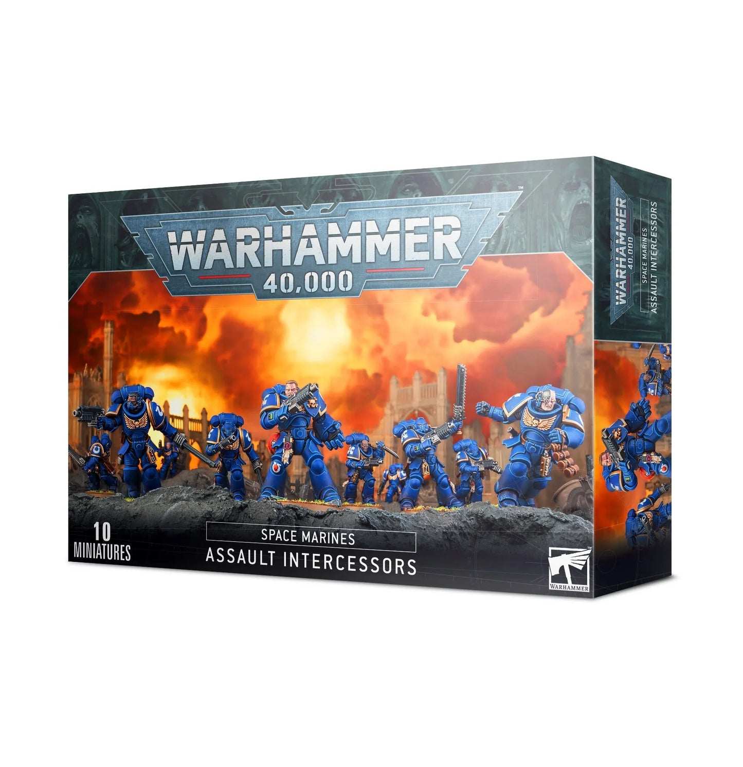 Space Marines: Assault Intercessors-003 Miniature Gaming-Brain Games OÜ