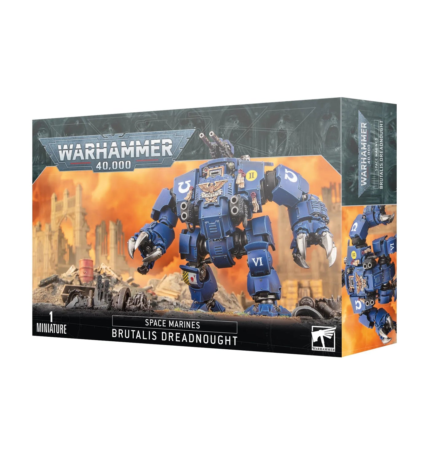 Space Marines: Brutalis Dreadnought-003 Miniature Gaming-Brain Games OÜ